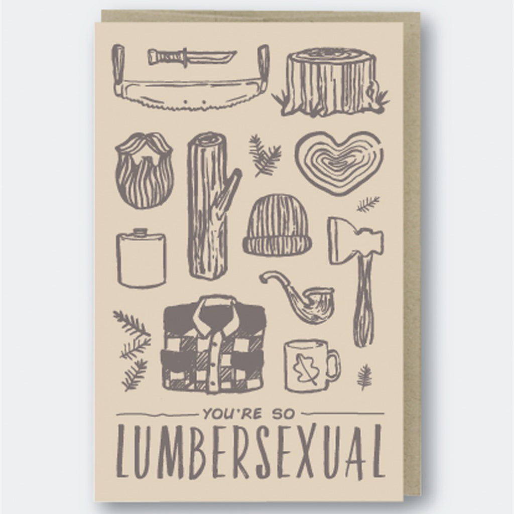 Lumbersexual Card