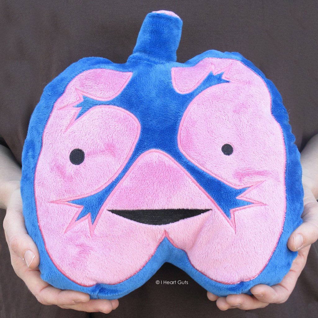 Lungs Plush Size