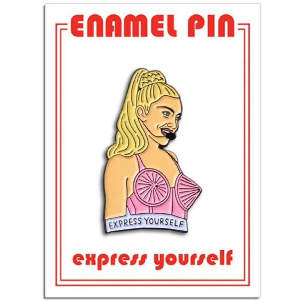 Madonna Express Yourself Enamel Pin
