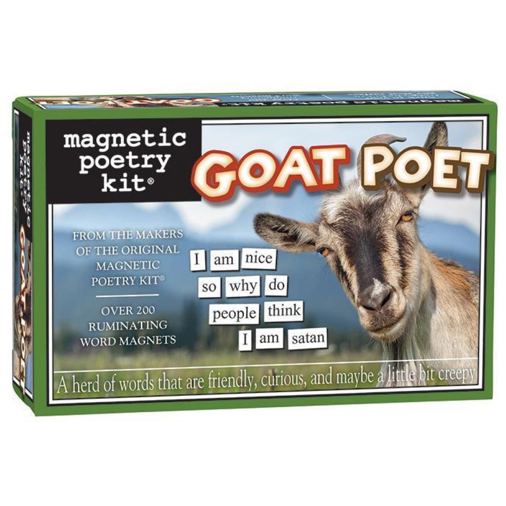 Magnetic Poetry Goat Poet