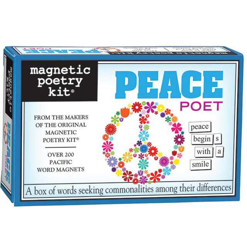 Magnetic Poetry Peace Poet