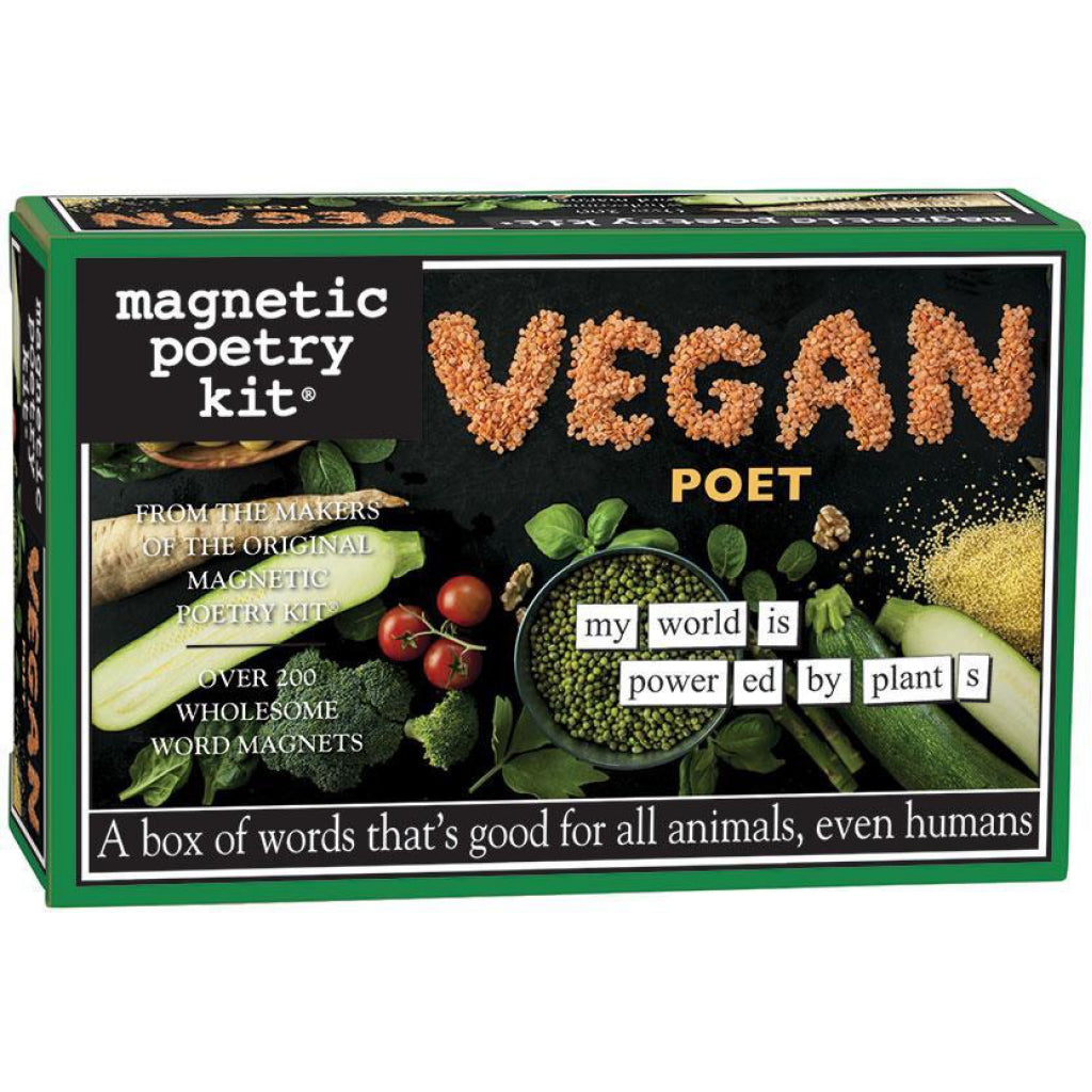 Magnetic Poetry Vegan Poet