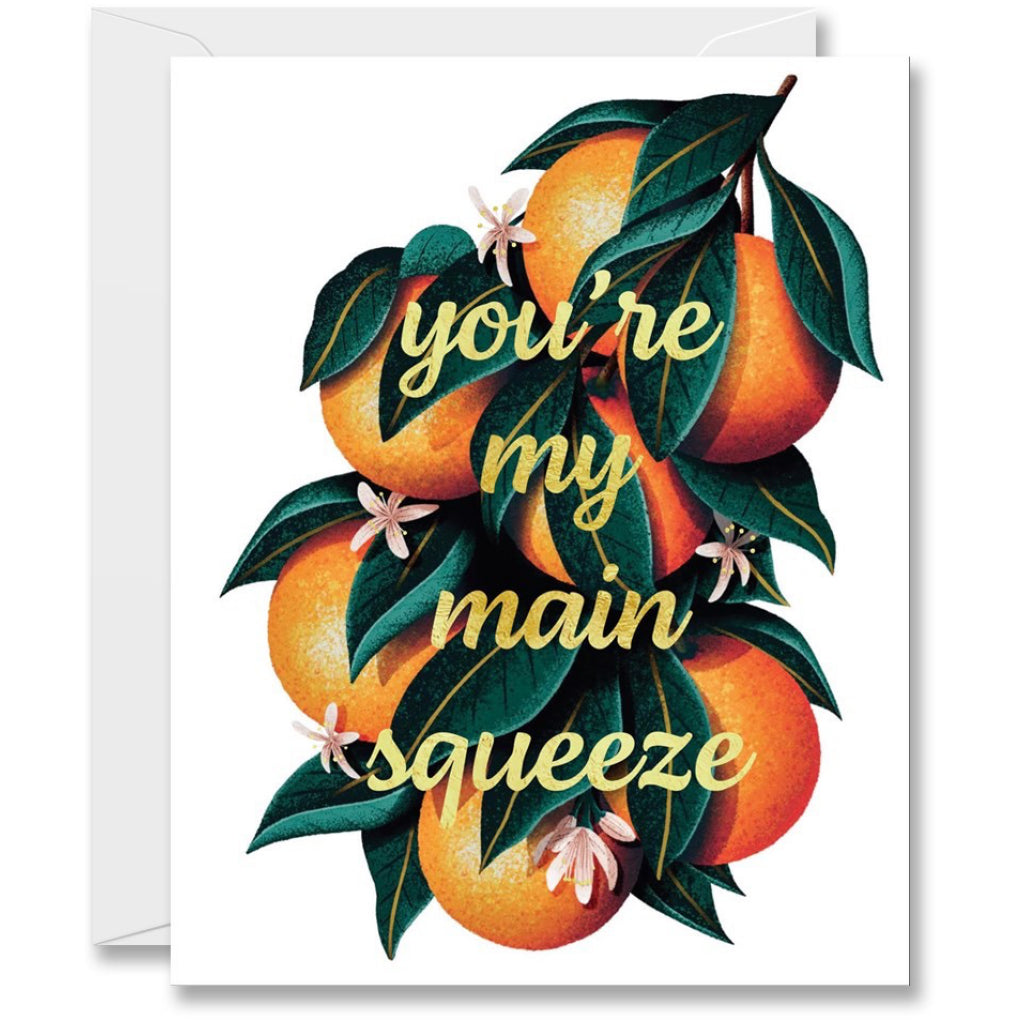 Main Squeeze Oranges Card