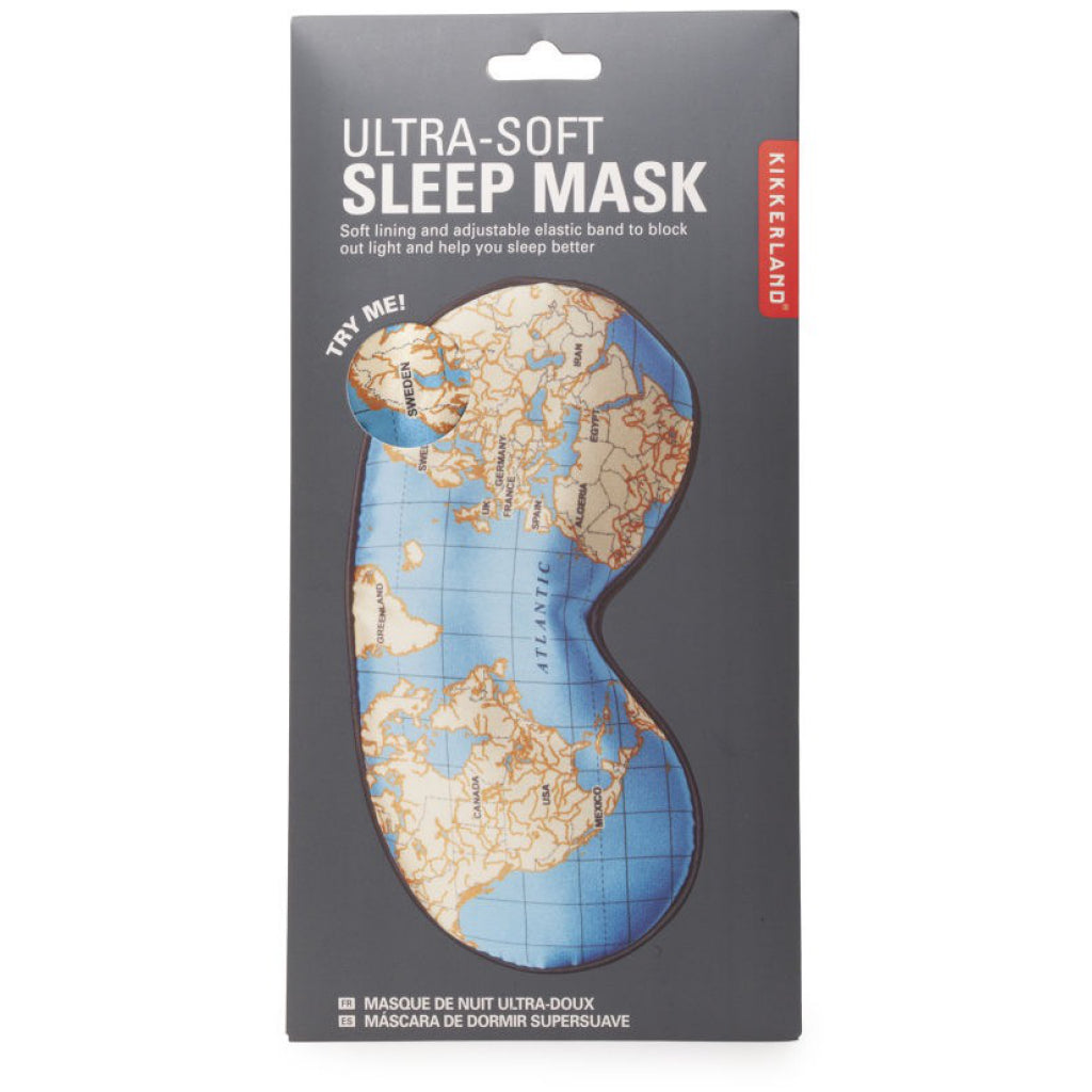 Maps Ultra Soft Sleep Mask Packaged