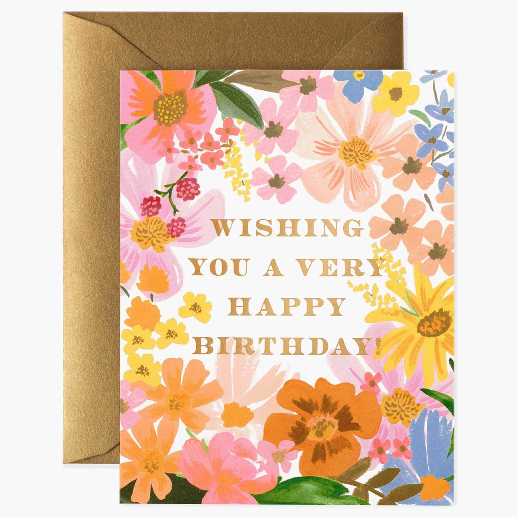 Marguerite Birthday Card