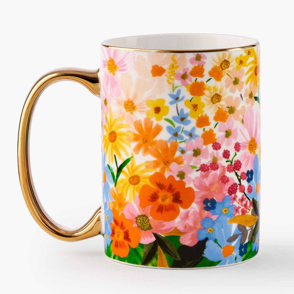 Marguerite Porcelain Mug Back