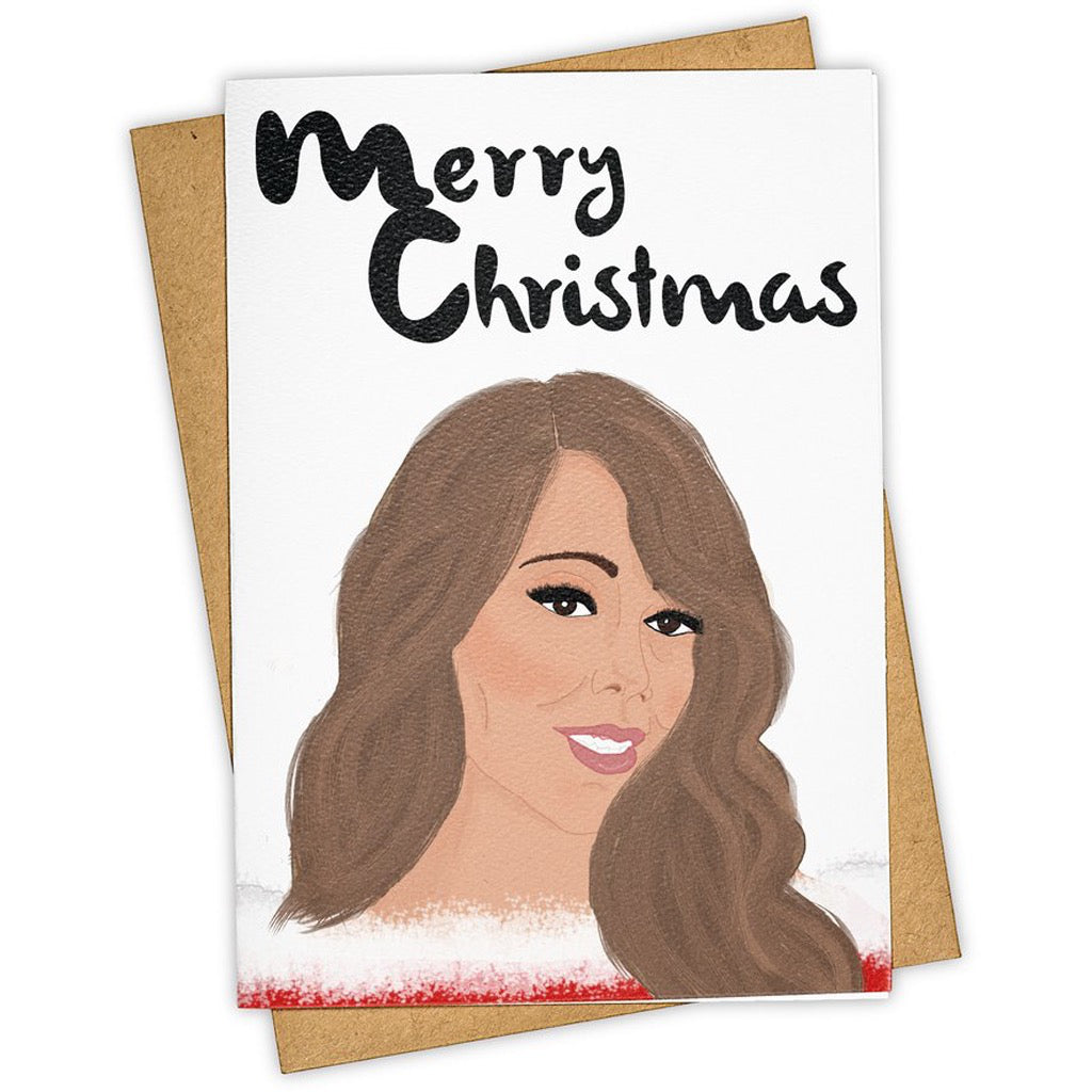 Mariah Carey Christmas Card