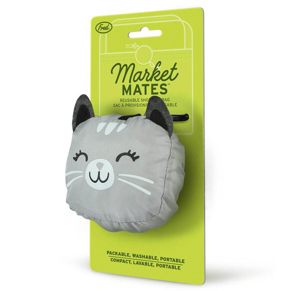 Market Mates Cat Reusable Shopping Bag Packaging