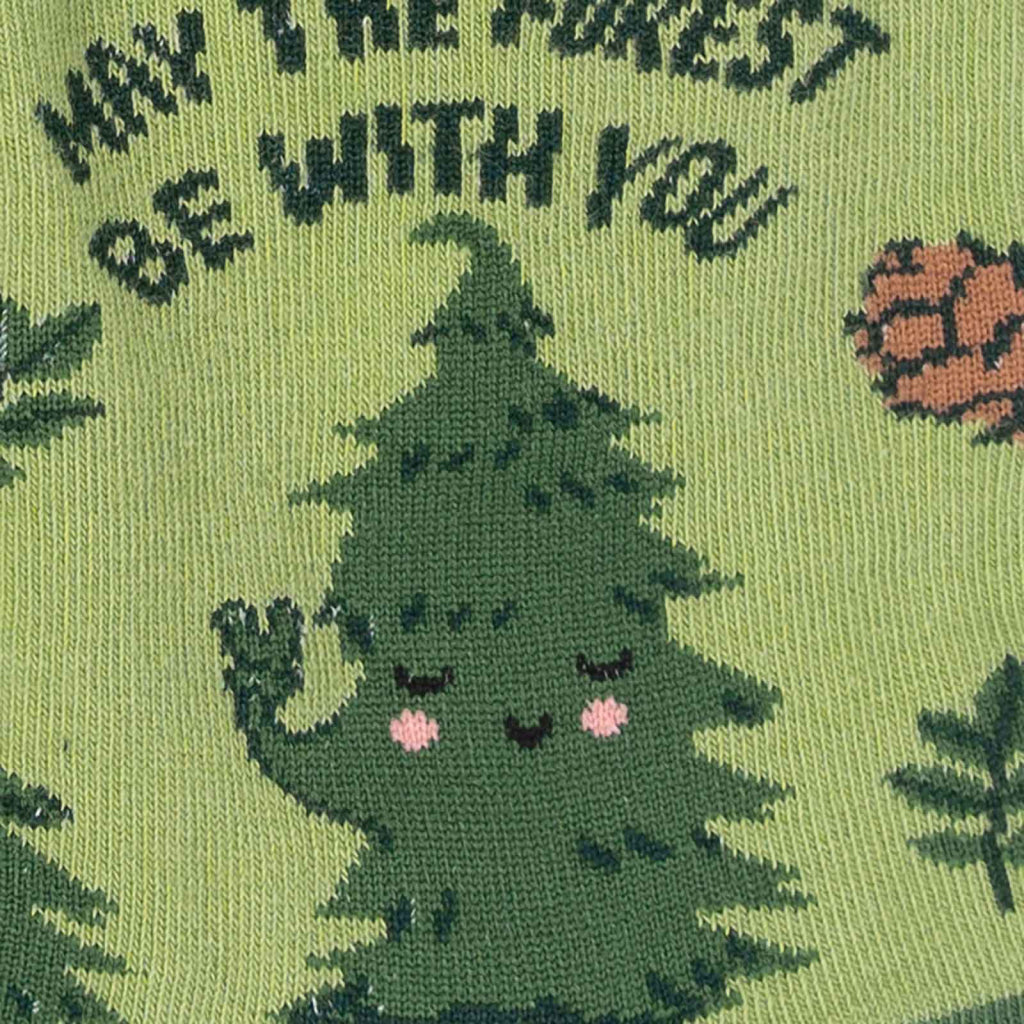 May The Forest Be With You Women's Crew Socks Close-Up
