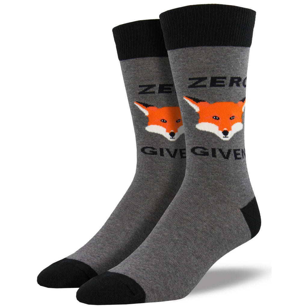 Men's Zero Fox Given Socks Heather Gray