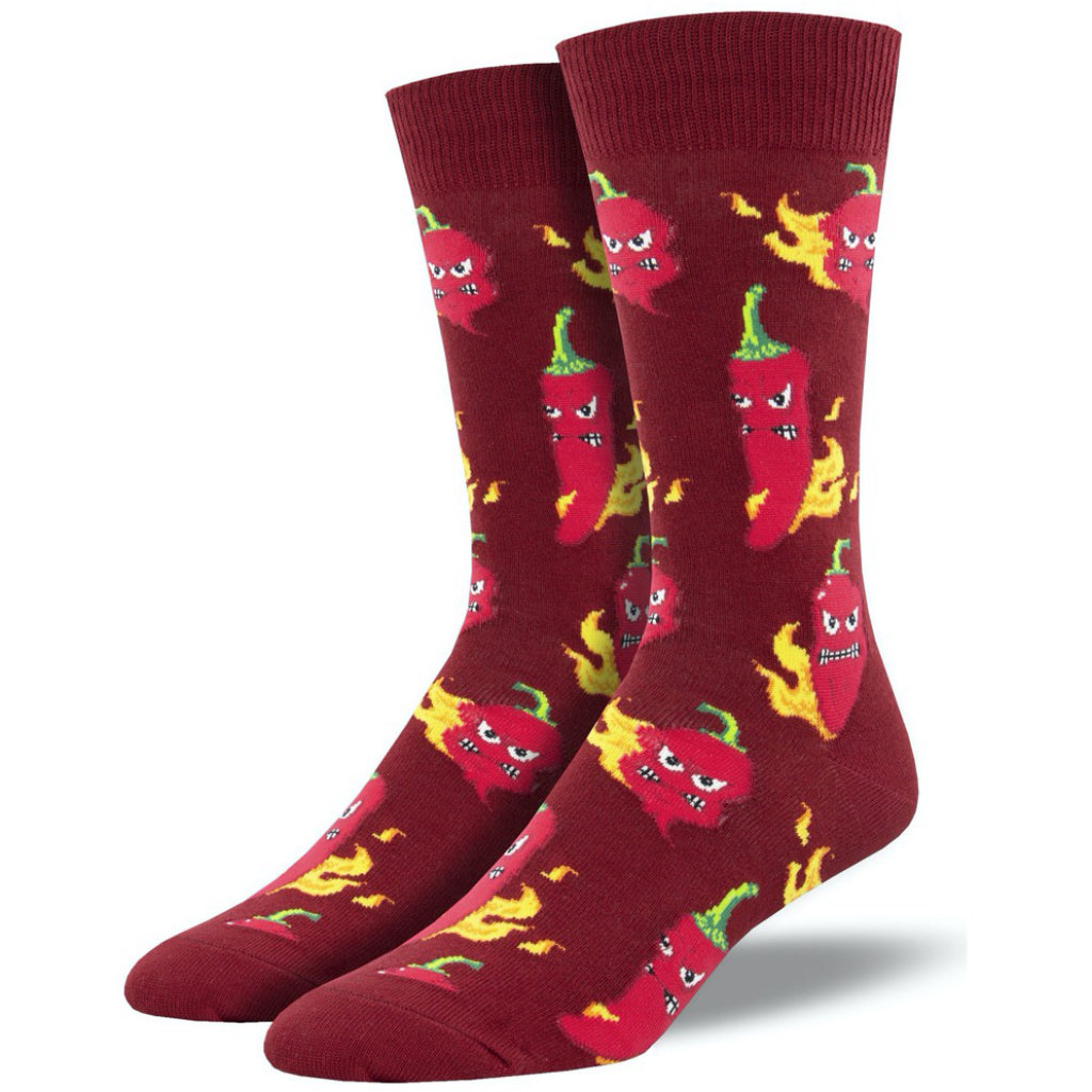 Men's Hot Stuff Socks Red