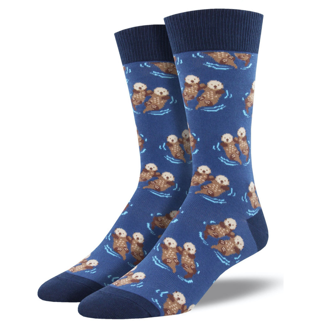 Men's Significant Otter Socks Blue