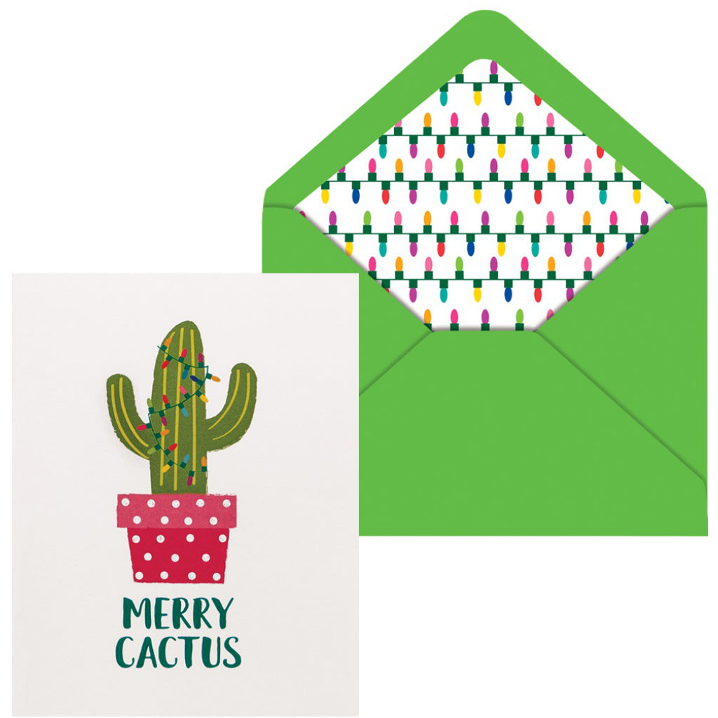 Merry Cactus 5 Pack Cards
