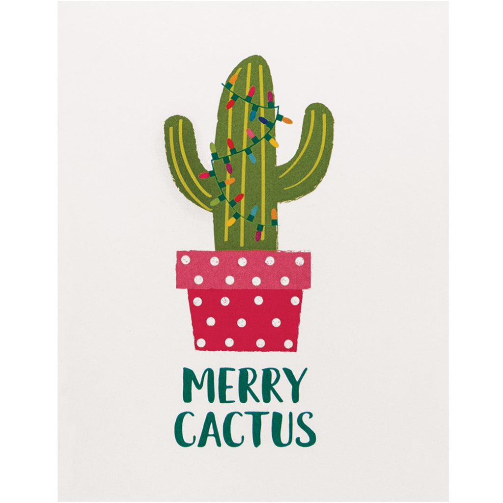 Front of Merry Cactus 5 Pack Cards.