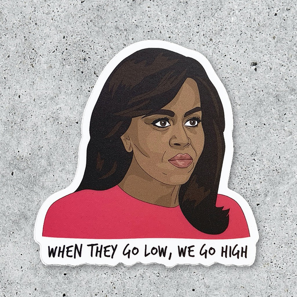 Michelle Obama Sticker