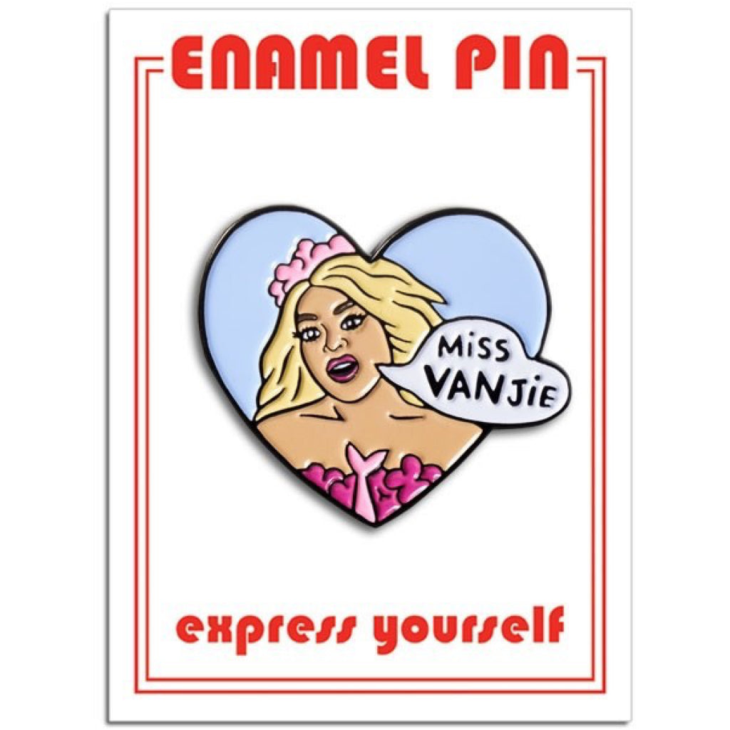 Miss Vanjie Enamel Pin.