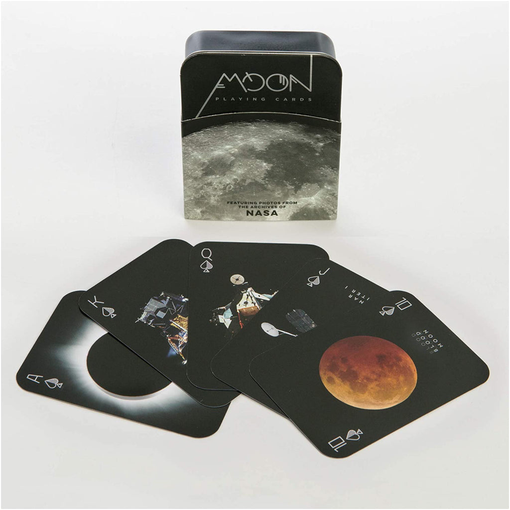 Moon Playing Cards Inside
