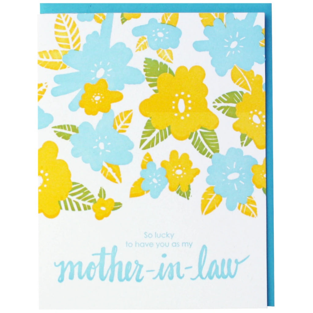 Mother-In-Law Floral Card