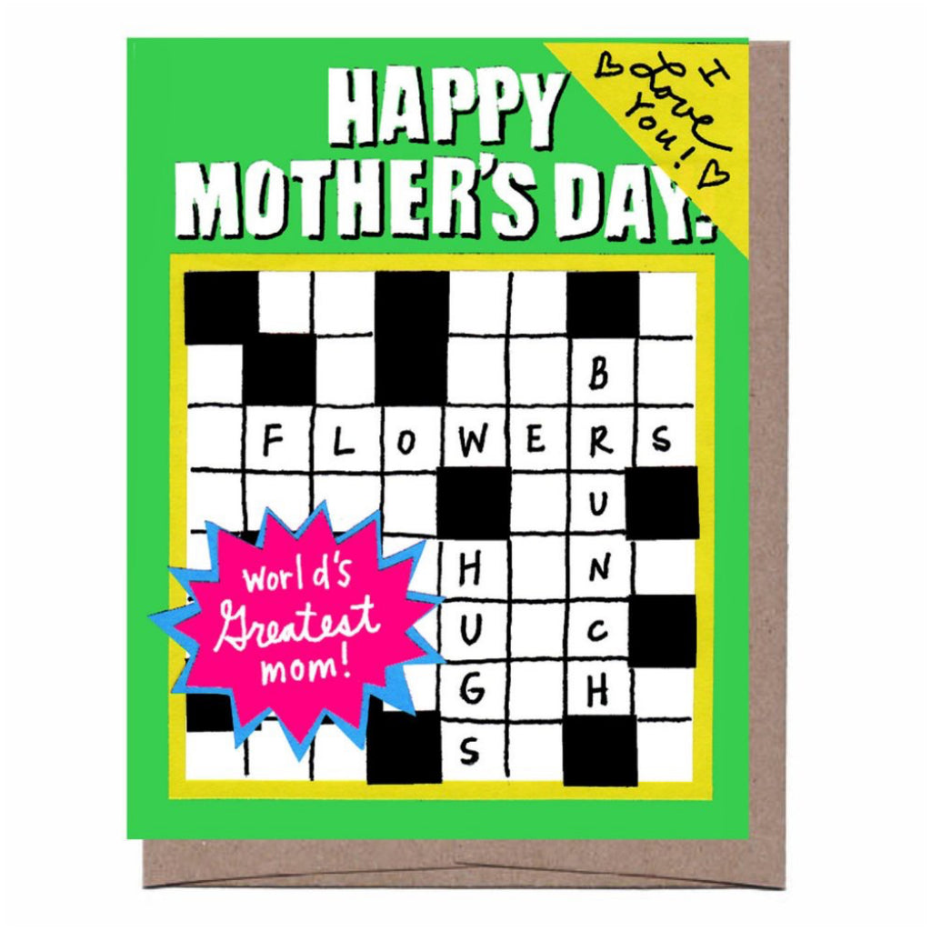 Mother's Day Puzzle Book Card