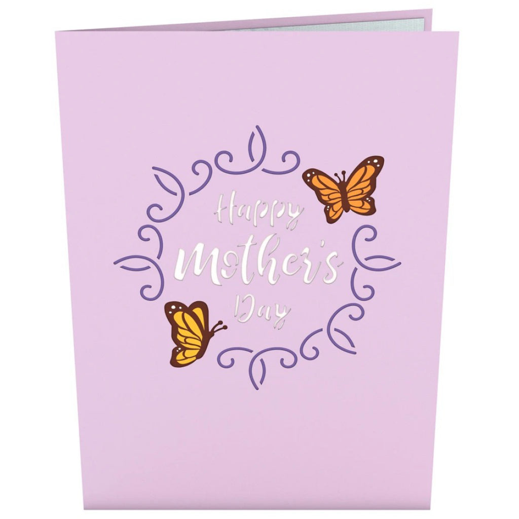 Mother's Day Flowers 3D Pop Up Card