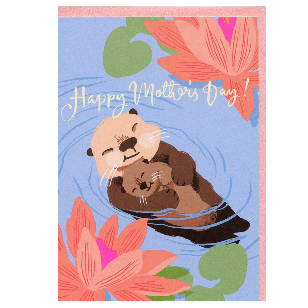 Mother's Day Otters Card