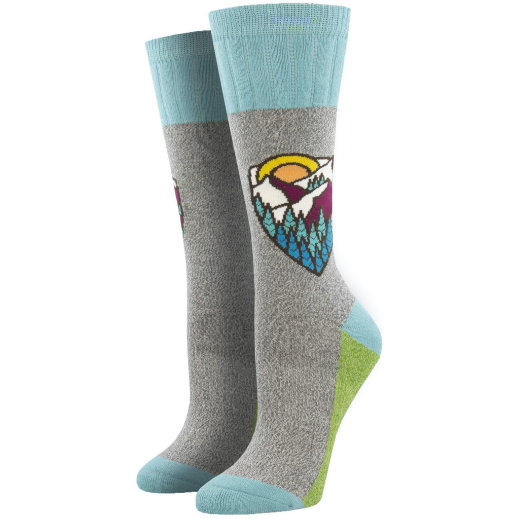 Mountain Top Outlands Socks Blue Small