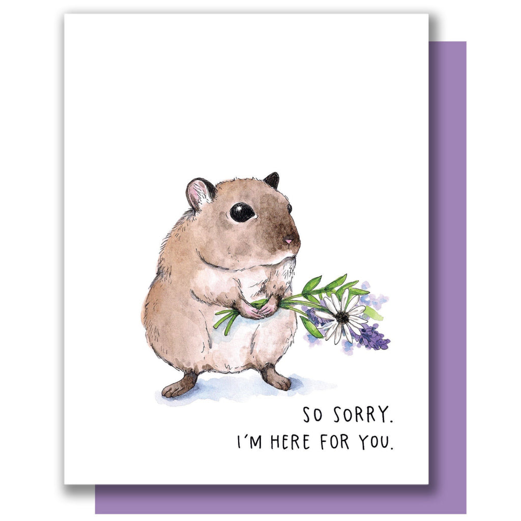 Mouse Sympathy Card