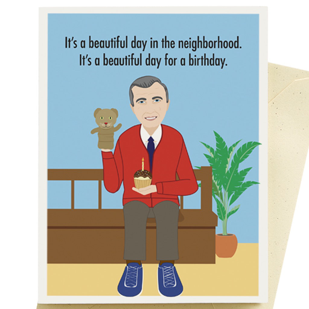 Mr. Rogers Beautiful Day Card
