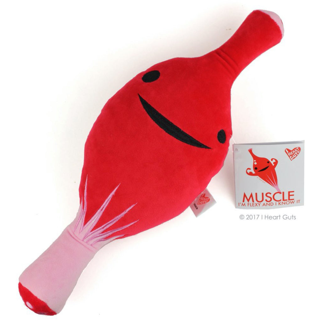 Muscle Plush Tag