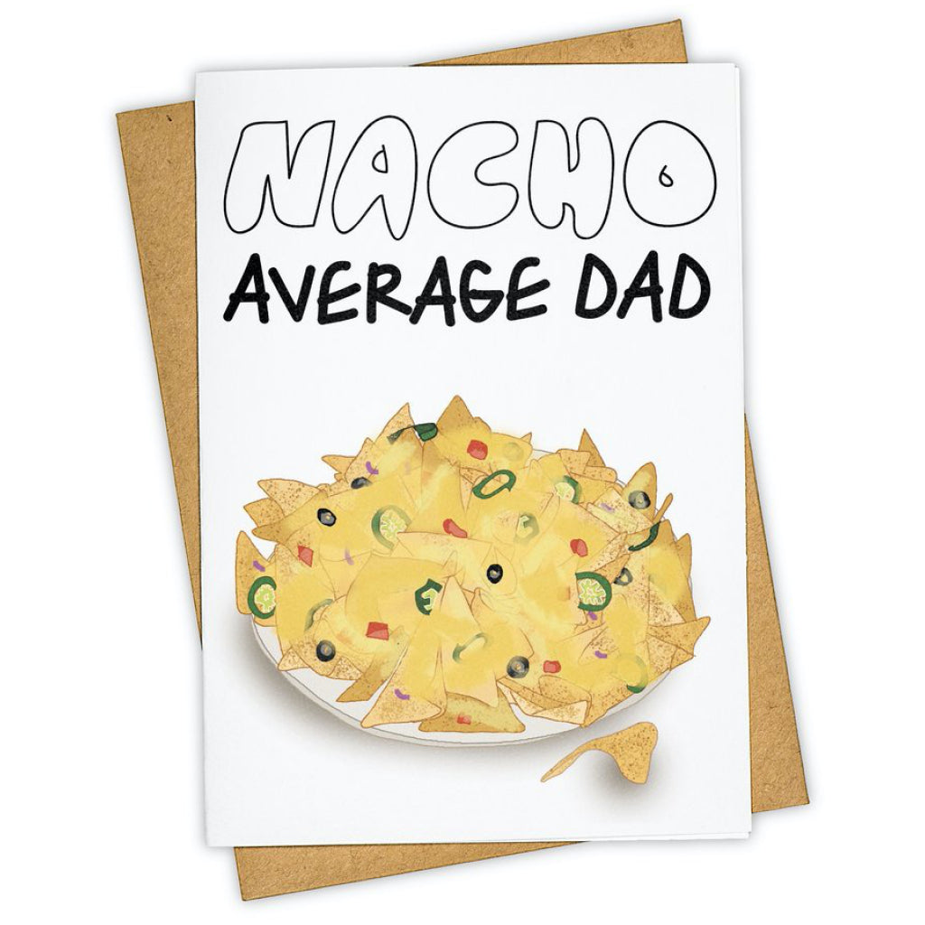 Plate of Nachos Dad Card