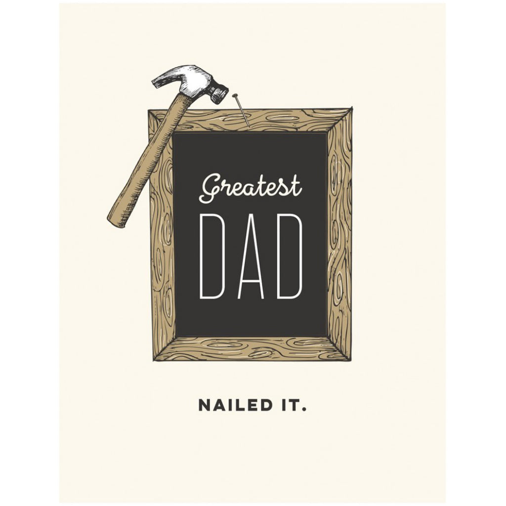 Nailed It Father's Day Card