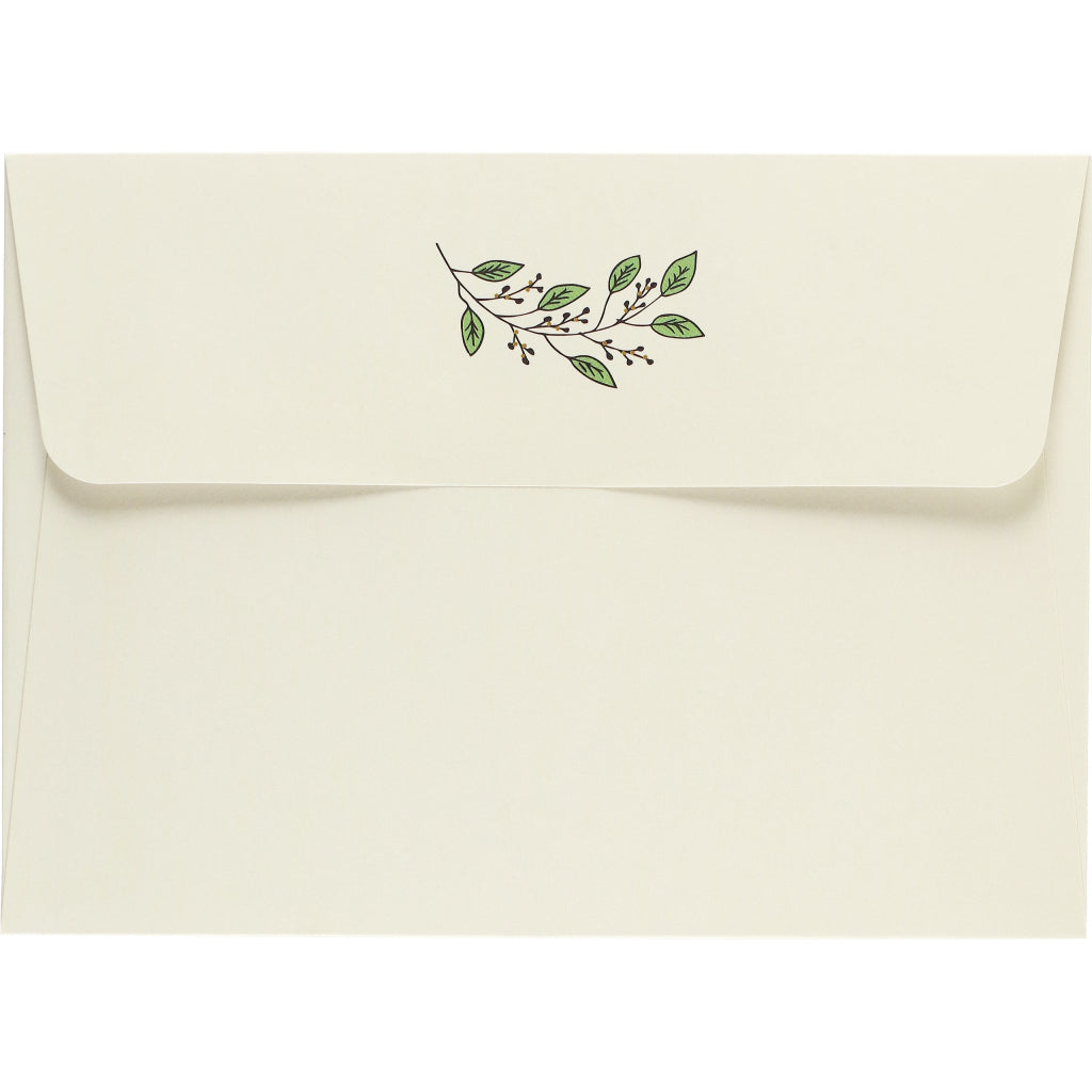 Native Botanicals Thank You Boxed Cards Envelope