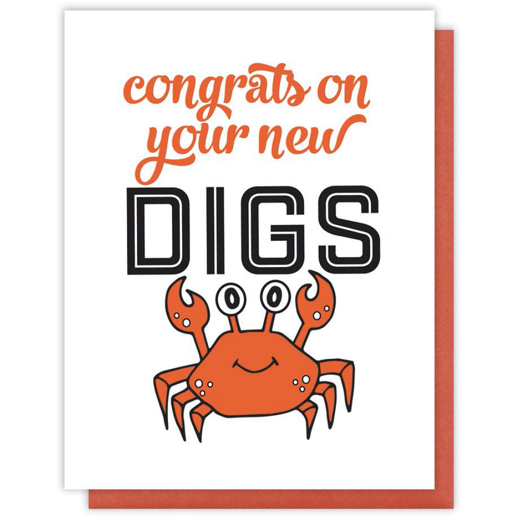 New Digs Crab Card
