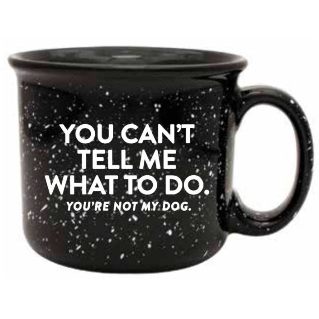 Not My Dog Camper Mug