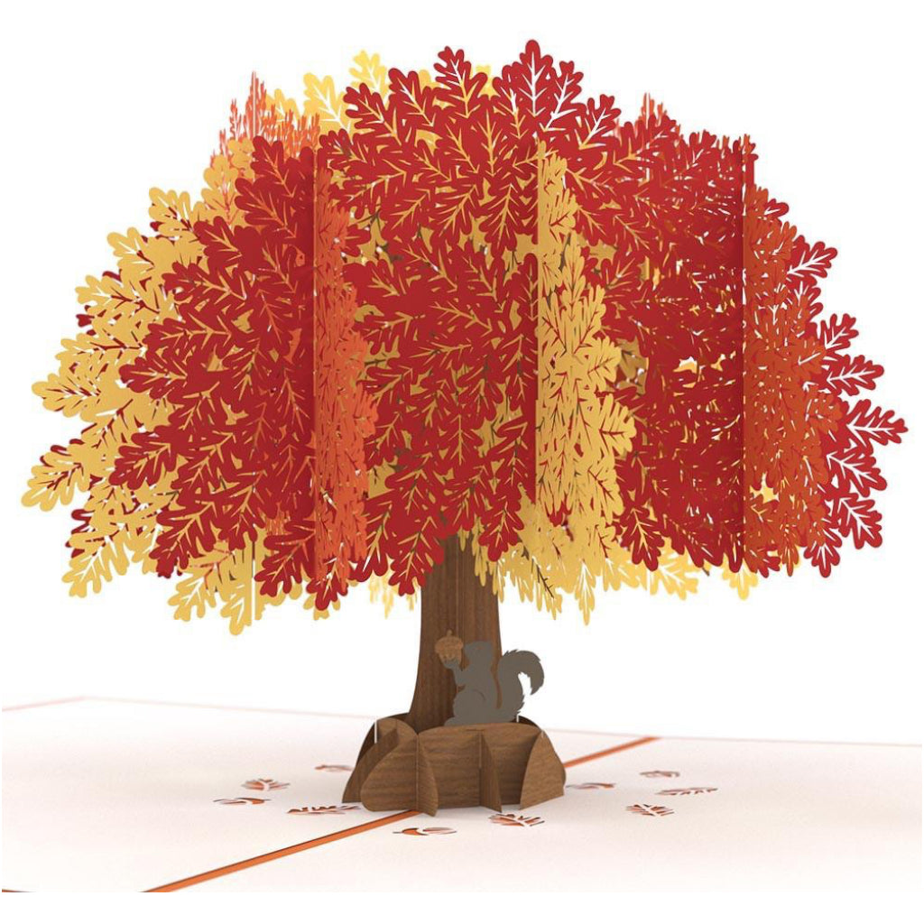 Oak Tree 3D Pop Up Card