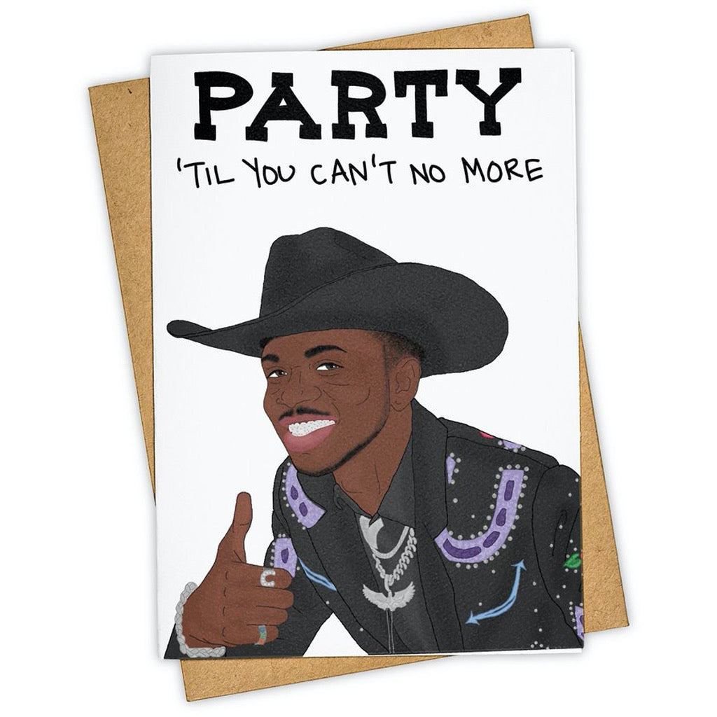 Old Town Road Lil Nas Card