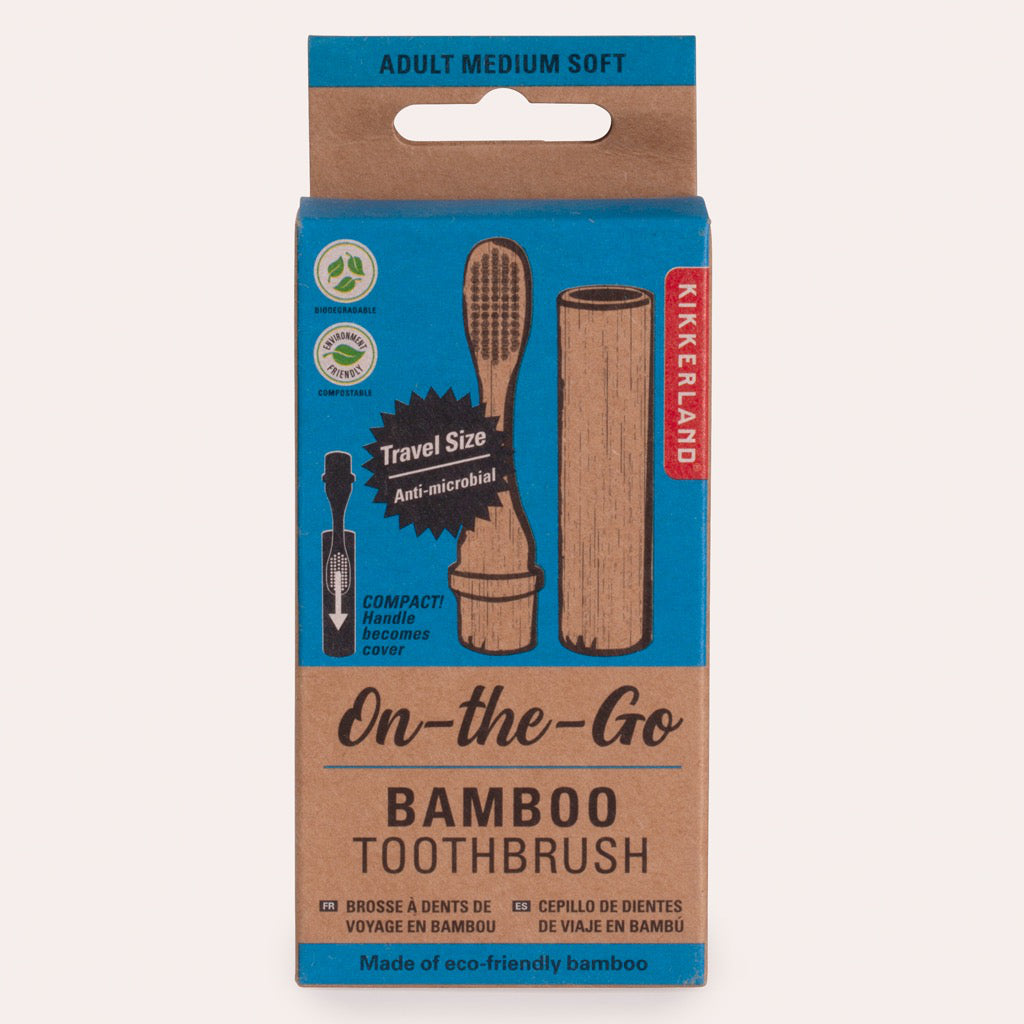 On-The-Go Bamboo Toothbrush Packaging