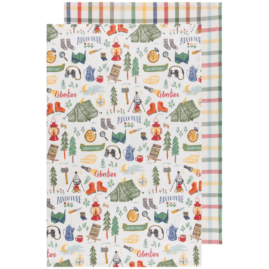 Out & About Tea Towels Set of 2