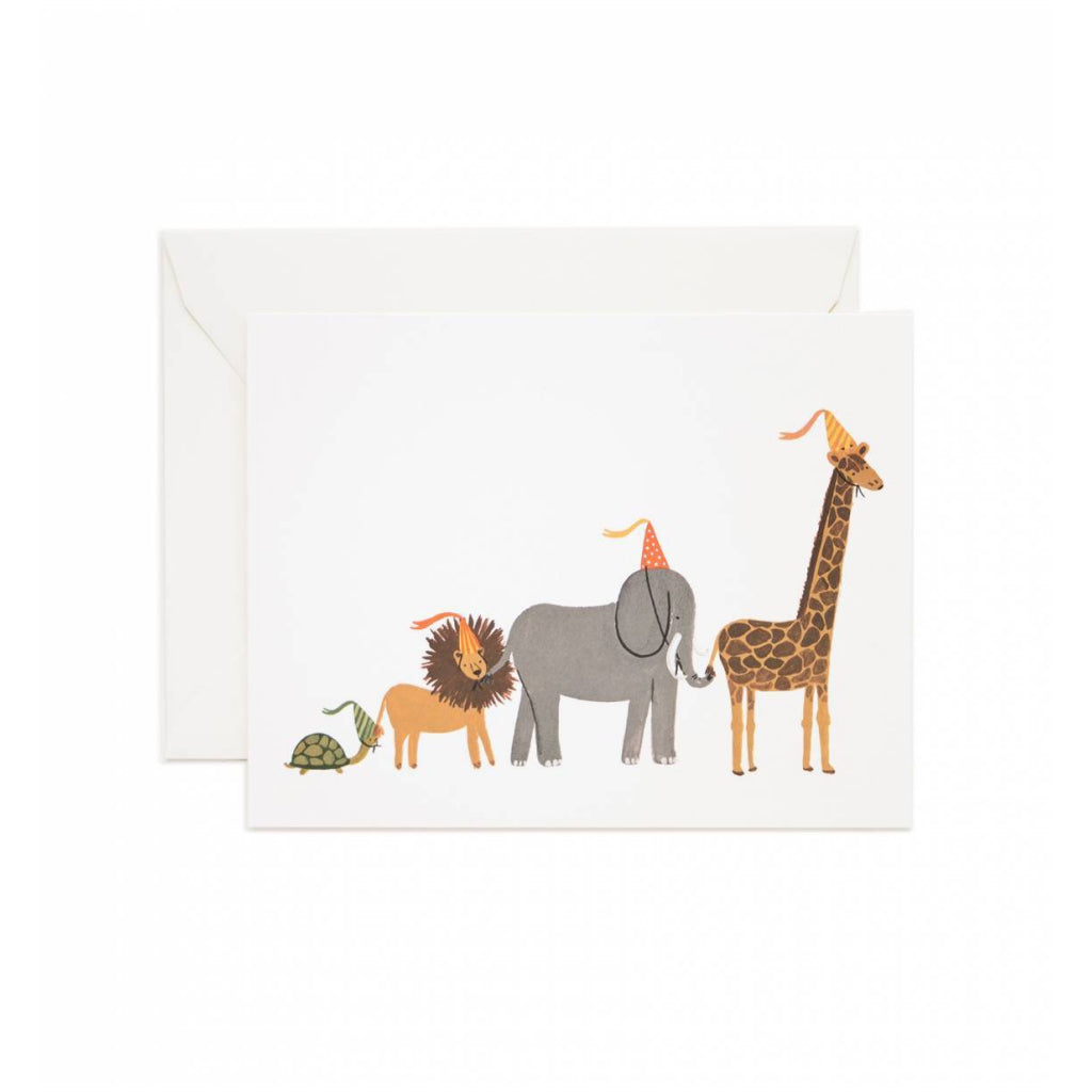 Party Animal Parade Card