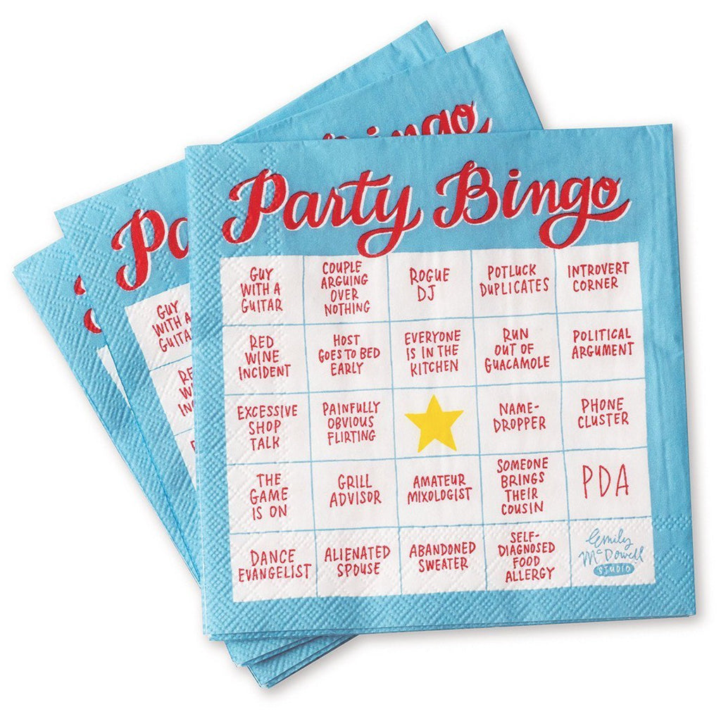 Party Bingo Napkins