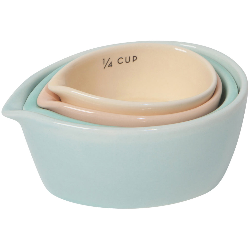 Pastel Measuring Cups Nested