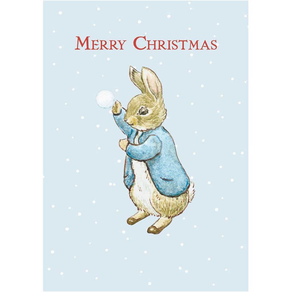 Peter Rabbit Holiday Card