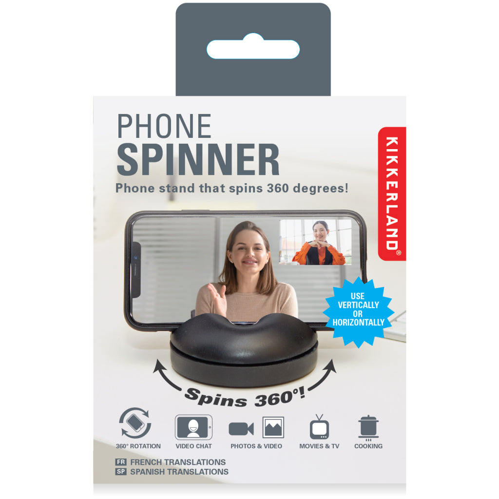 Phone Spinner - Black Packaging