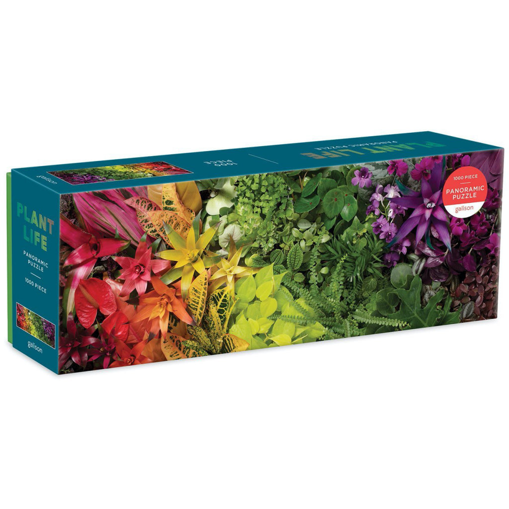Plant Life 1000pc Panoramic Jigsaw Puzzle Box