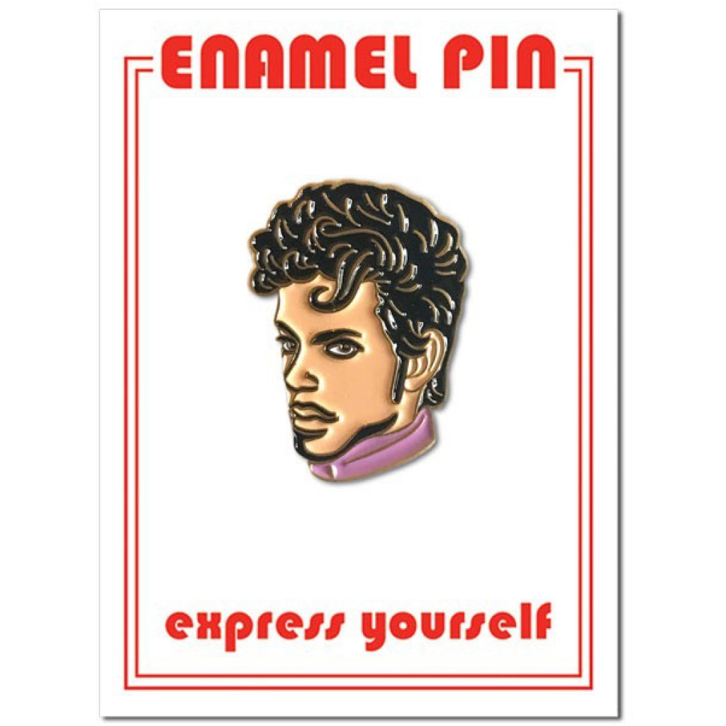 Prince Enamel Pin.