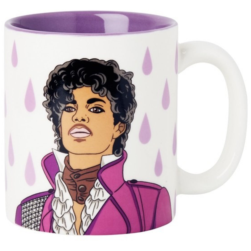 Prince Purple Rain Mug Back