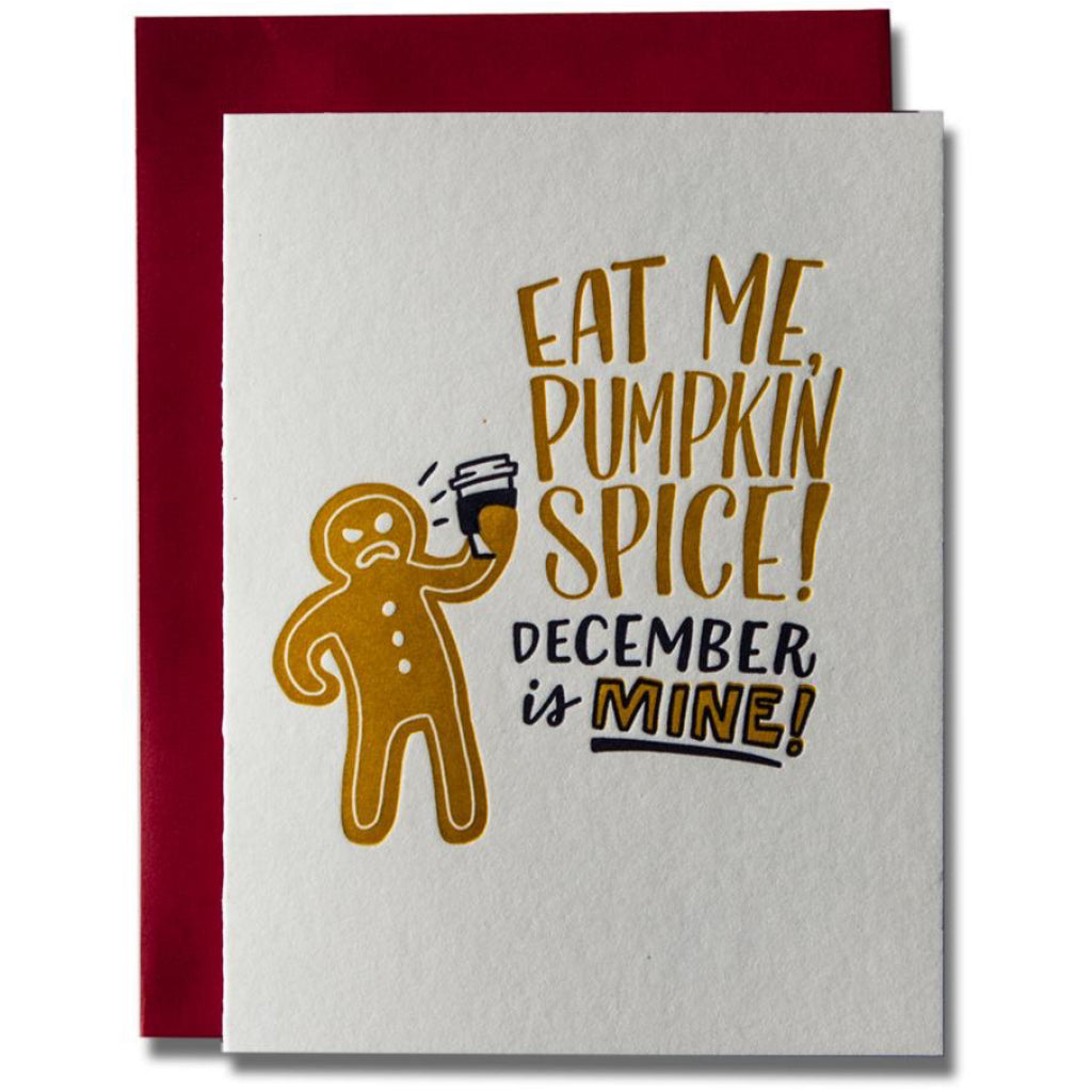 Pumpkin Spice Holiday Card