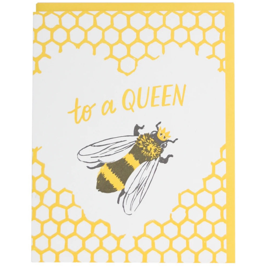 Queen Bee Mother's Day Card