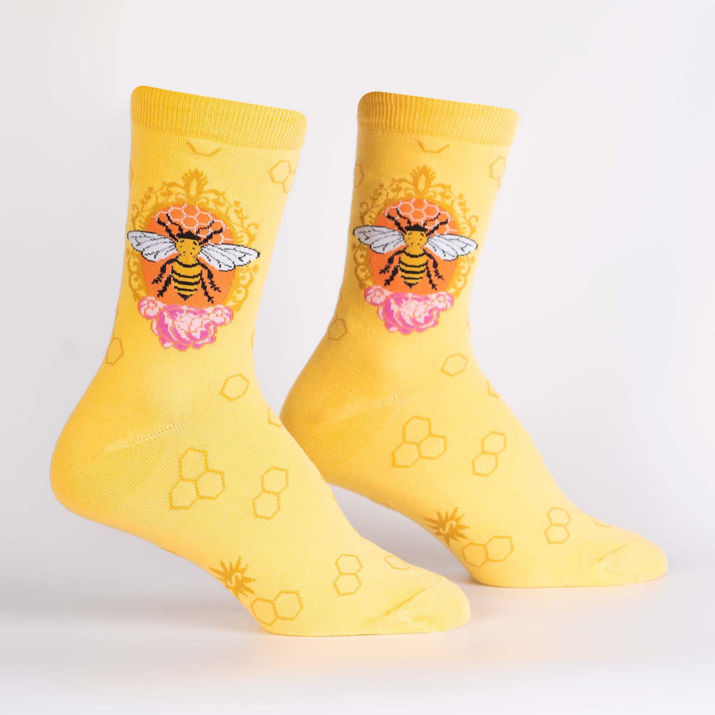 Queen Bee Women's Crew Socks