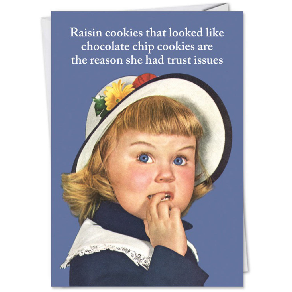Raisin Cookies Card